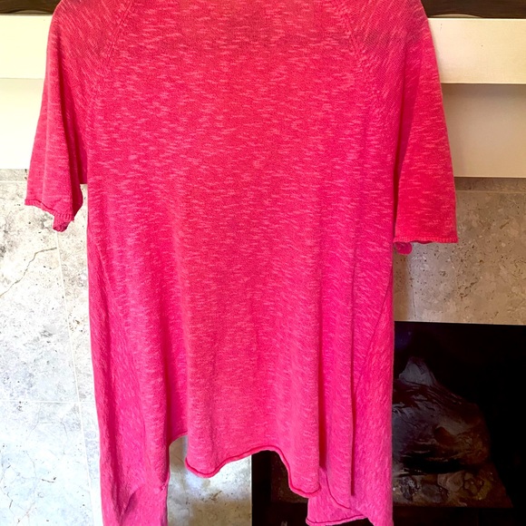 EILEEN FISHER BARBIE Y2K SHORT SLEEVE LIGHTWEIGHT SWEATER PRE LOVED XLNT Med l - Picture 2 of 4